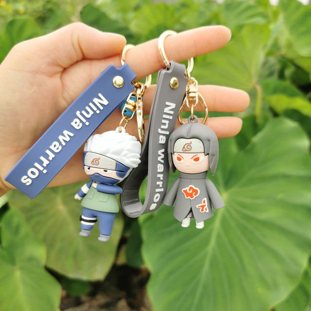 Móc khóa xe, treo cặp đi học KHALIK MK8005 - Nhân vật hoạt hình Naruto