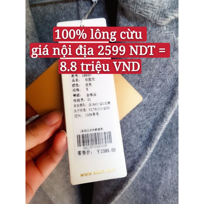 xả áo dạ100%lông cừu dáng dài link này chỉ chốt lives | WebRaoVat - webraovat.net.vn