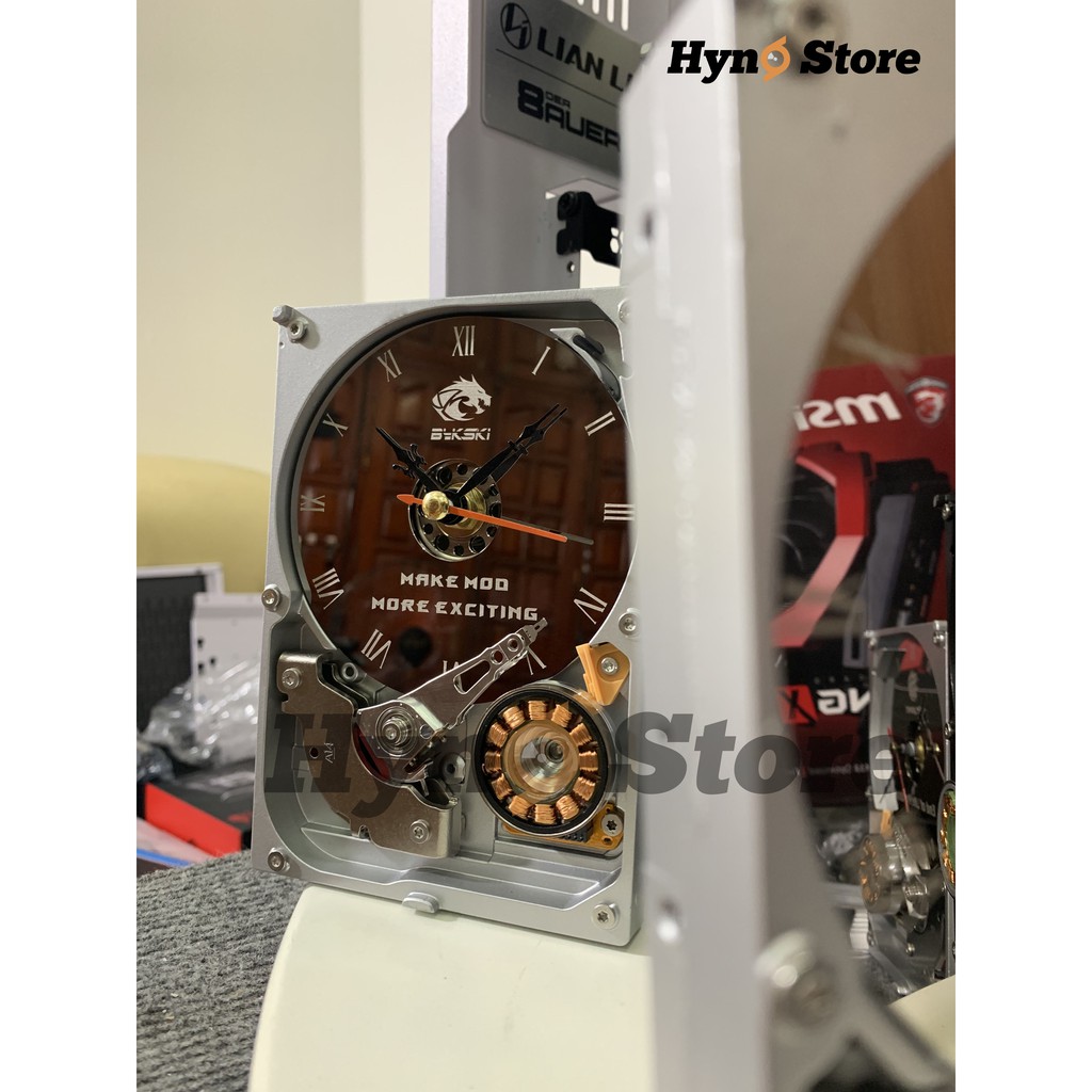 Đồng hồ Bykski handmade làm từ ổ cứng HDD  – Hyno Store