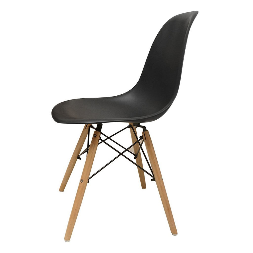 Ghế nhựa chân gỗ Eames