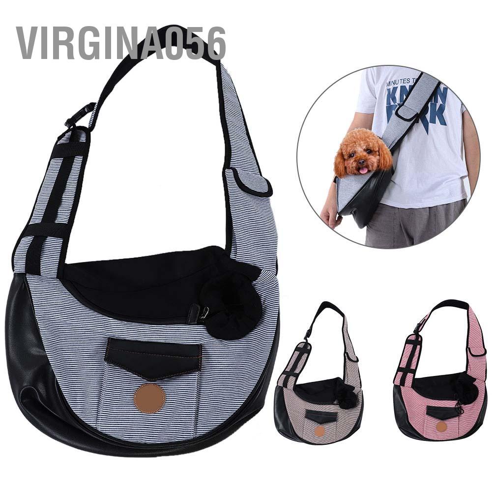 Có thể bán buôn Vật nuôi có thể gập lại Túi cho chó nhỏ Người vận chuyển con đeo vai đơn Du lịch ngoài trời Virgina056 Hàng giao ngay