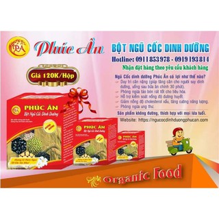 Bột ngũ cốc 7 vị dinh dưỡng Phúc Ân