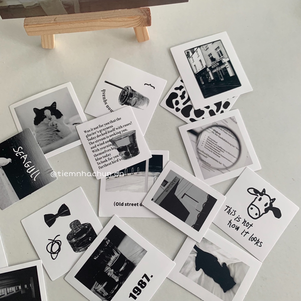 SET 20 STICKER HÀN QUỐC LIFE STYLE trang trí journal (ảnh thật) - Tiệm nhà Chun
