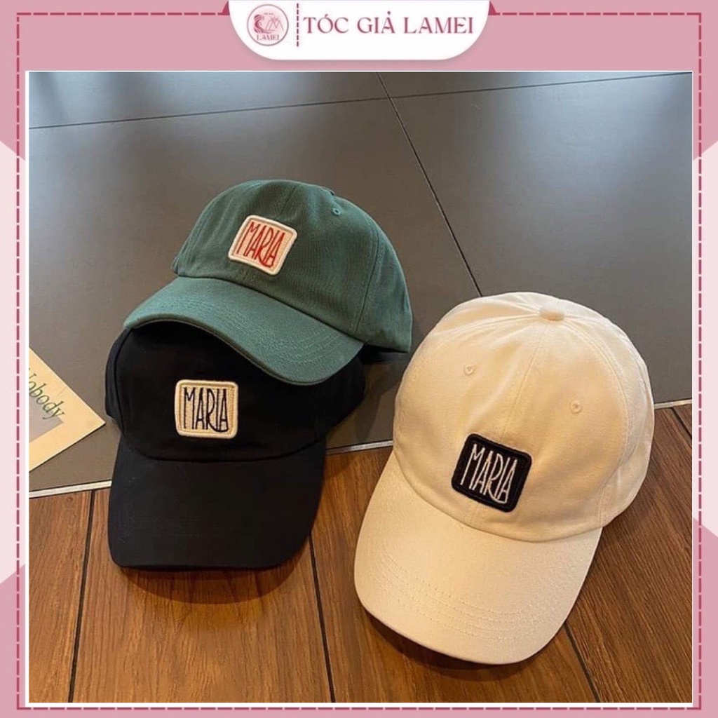 Mũ lưỡi trai Maria cao cấp_ Nón kết nam nữ ulzzang Unisex thời trang cao cấp
