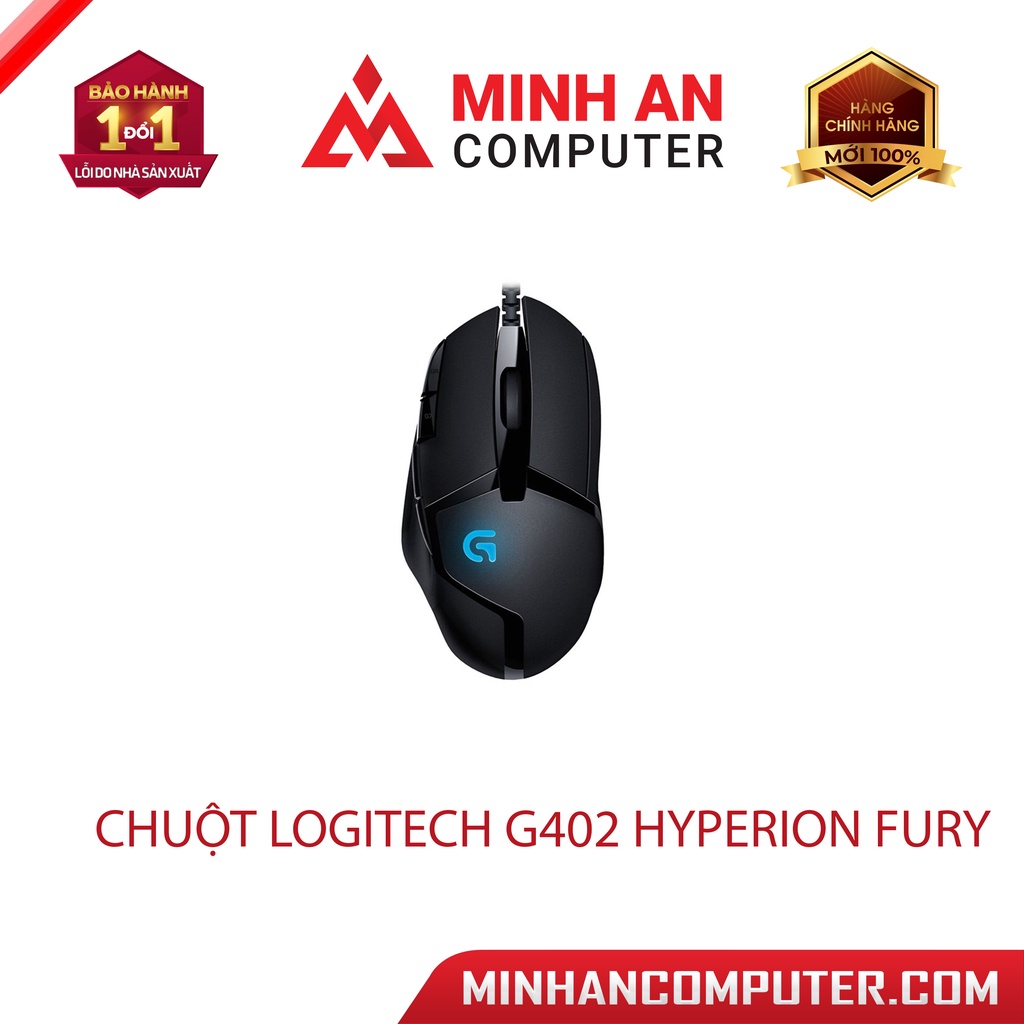 Chuột LOGITECH G402 Hyperion Fury (Black)