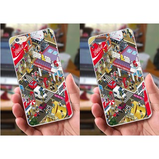 Ốp lưng iPhone 6 Plus / 6S Plus (dẻo viền trắng trong) - Brands