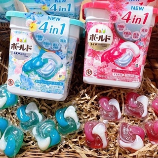 Hộp/Túi viên giặt xả Gel Ball 3d Nhật Bản 4in1 mẫu mới lưu hương lâu hơn