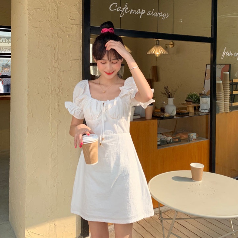 Đầm thời trang hè phong cách Retro trẻ trung cho nữ