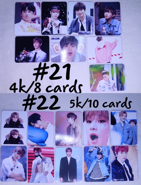 (Có sẵn) Sale set card Woojin / Daniel / Minhyun | BigBuy360 - bigbuy360.vn