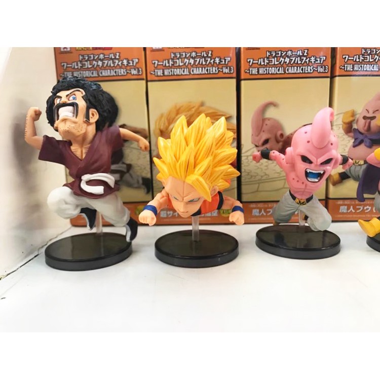 Set 8 Mô hình songoku dễ thương chính hãng WCF