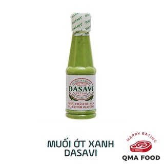 [Cay & Ngon] Muối Ớt Xanh Dasavi - Sốt Ơt Chấm - Muối Ớt Xanh Chân Gà
