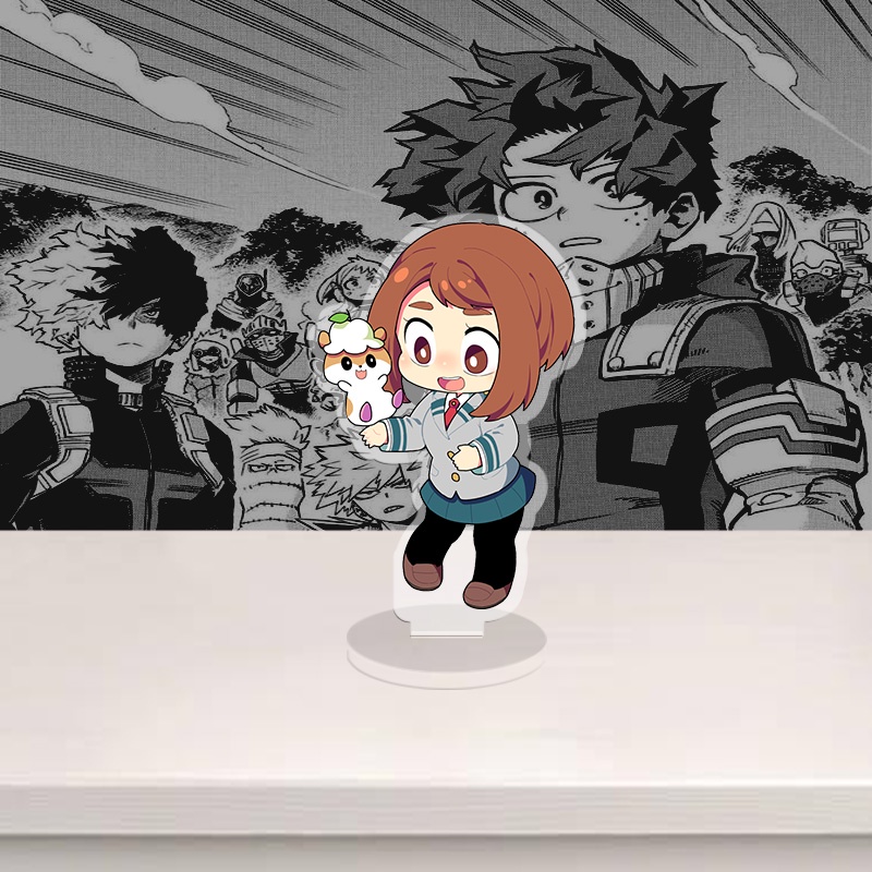 Standee My hero academia, anime Học viện siêu anh hùng, mô hình nhân vật Shoto, Bakugo, Midoriya