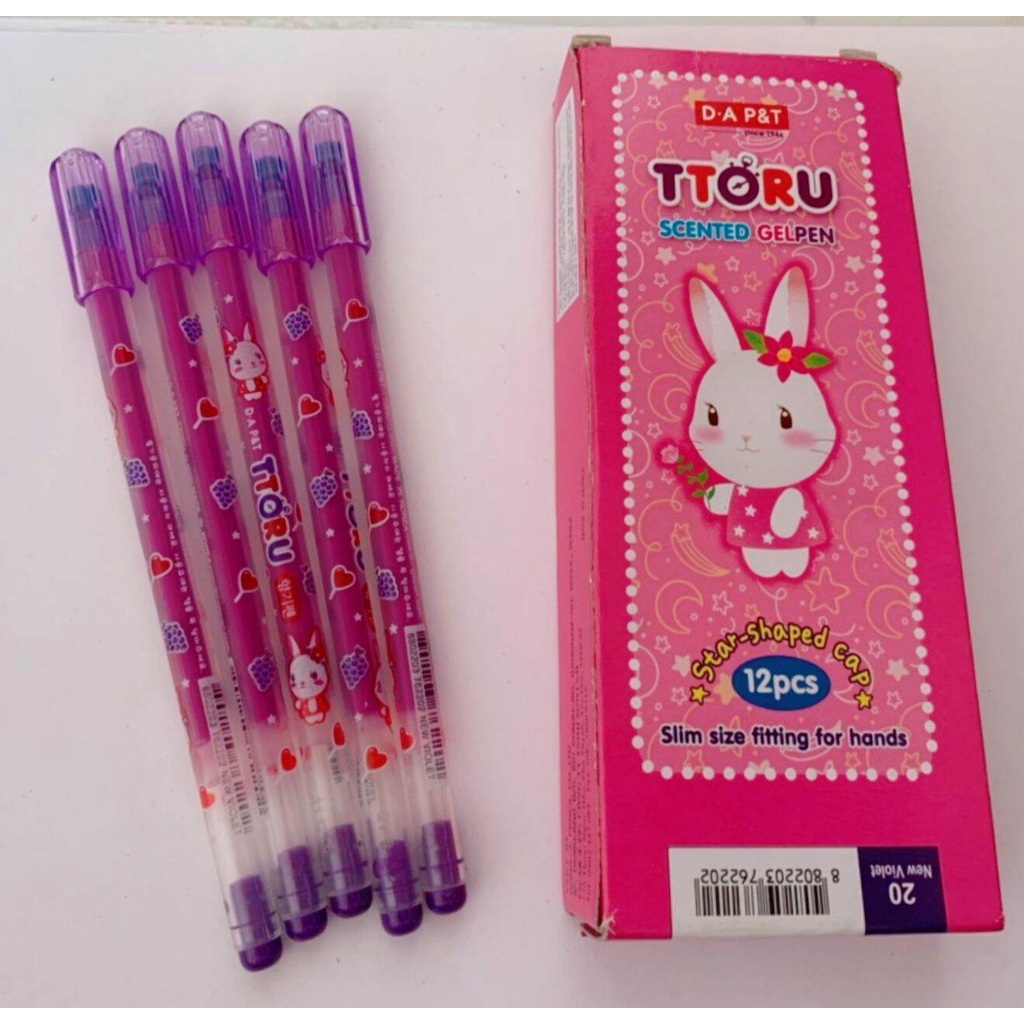 Bút Gel Bút Nước Thơm TTORU Hàn Quốc Ngòi 0.5mm Camshop