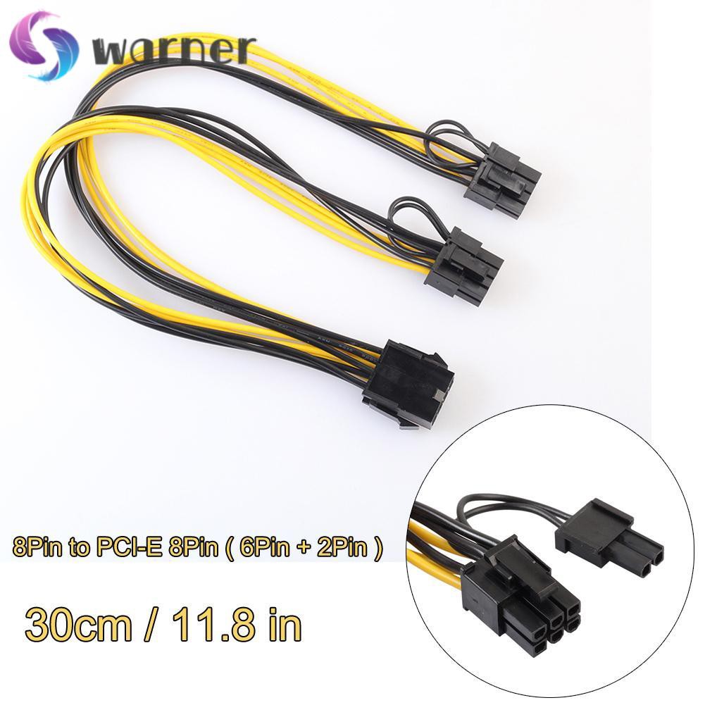 Card Đồ Họa Warner8pin Sang Pci-e 8pin (6pin + 2pin)