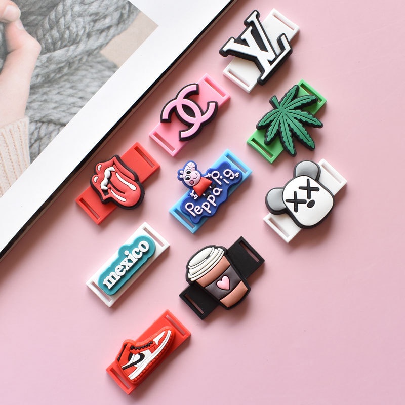 Phụ Kiện Khóa Dây Giày Thể Thao Hình Hoạt Hình Sáng Tạo Cá Tính Mới