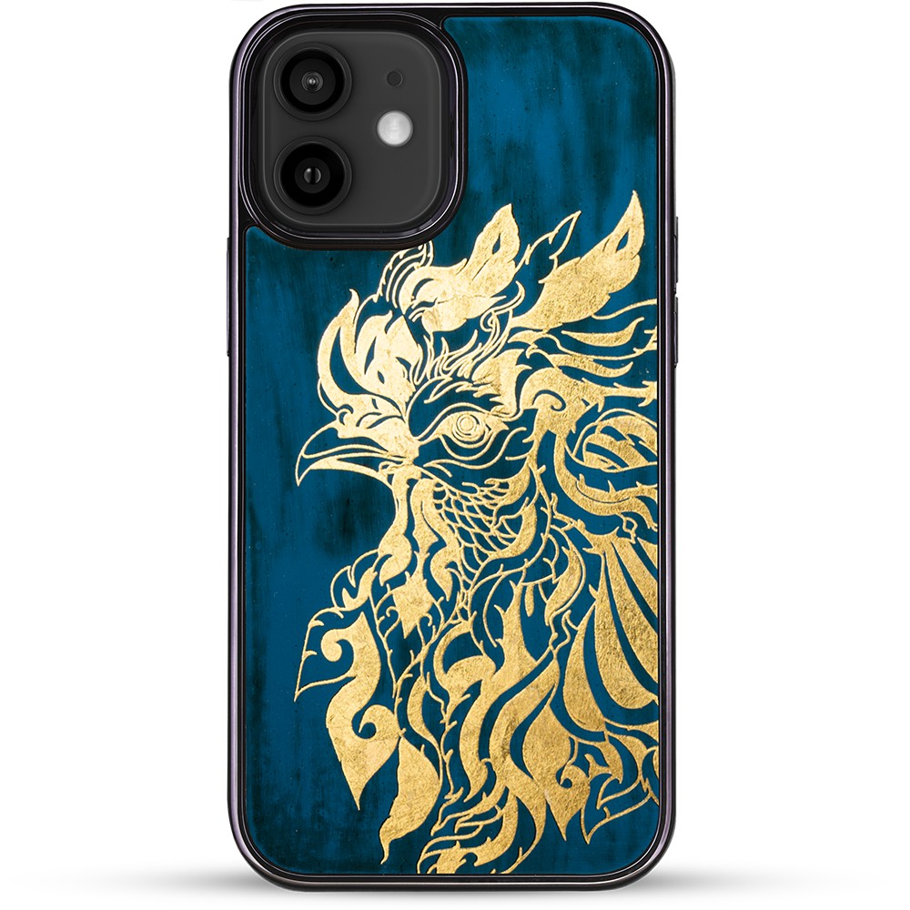 Ốp điện thoại cho iPhone 12 / 12 Pro / 12 Pro Max mẫu Mão Nhật Kê thương hiệu La Sonmai