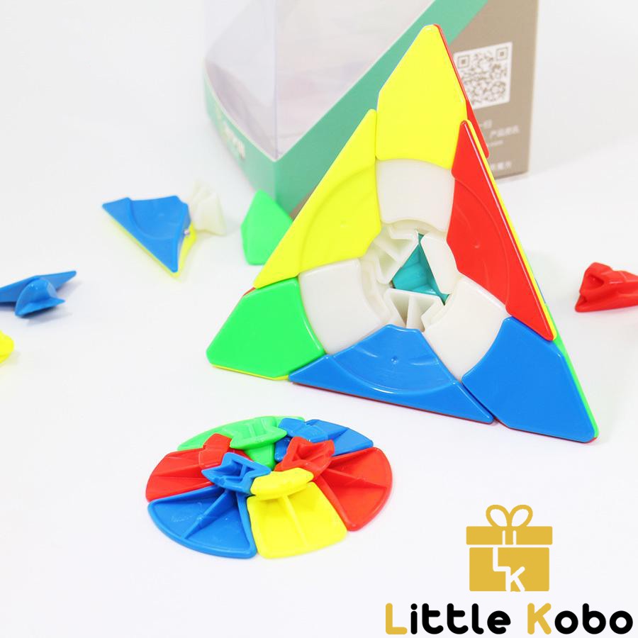 Rubik Biến Thể YJ Petal Pyraminx Yulong Rubik Biến Thể Tam Giác Pyraminx Stickerless