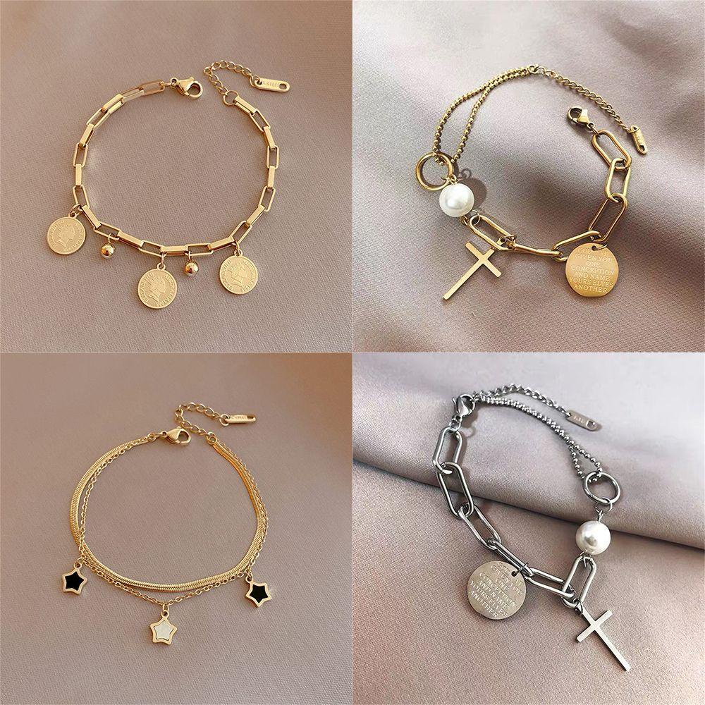 Vòng Tay Nữ Nhiều Lớp Keen|Chân Dung Gothic Chân Dung