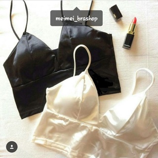 Bra croptop satin