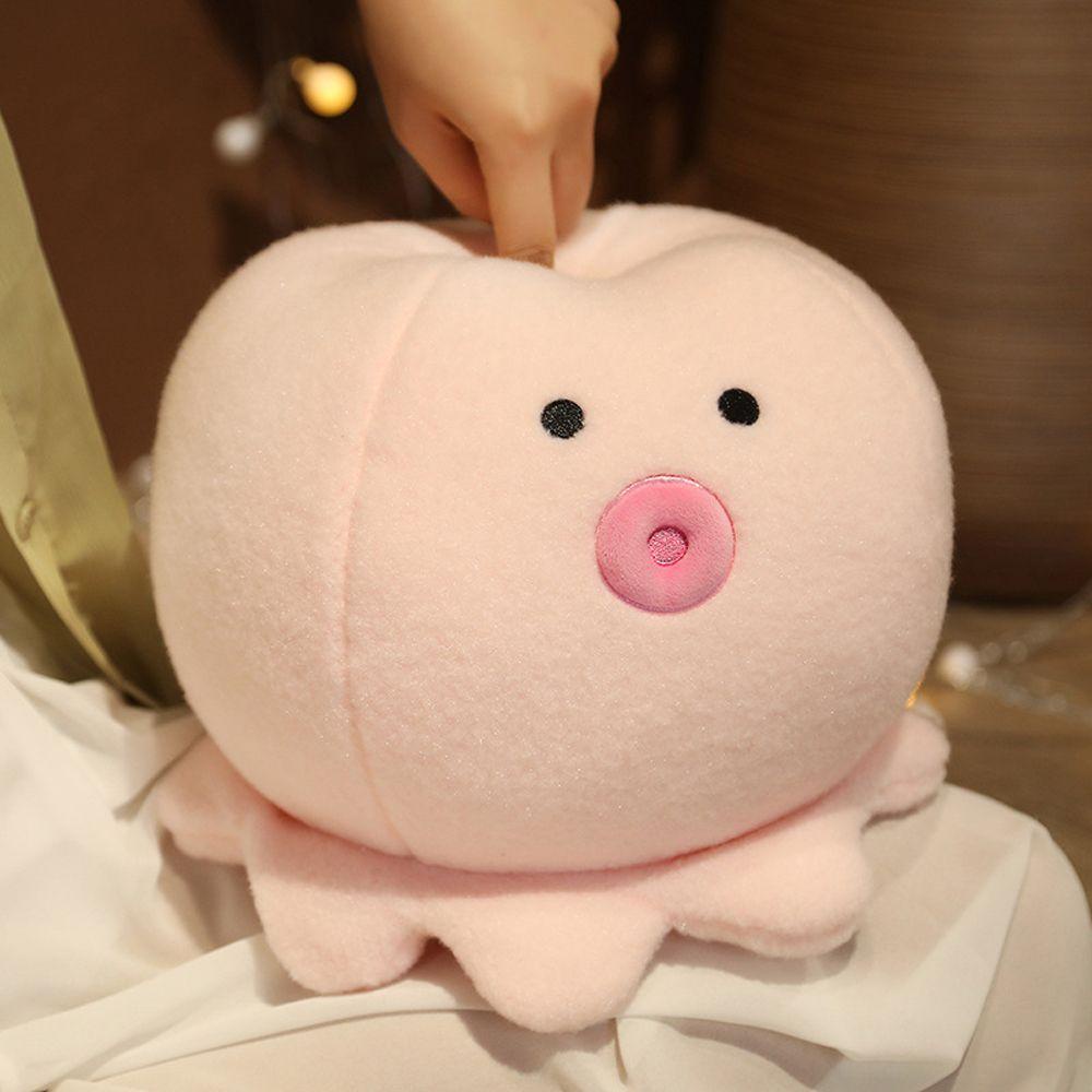 Đồ Chơi Nhồi Bông Hình Cua Biển Hoạt Hình Mềm Mại Dành Cho Trẻ Em