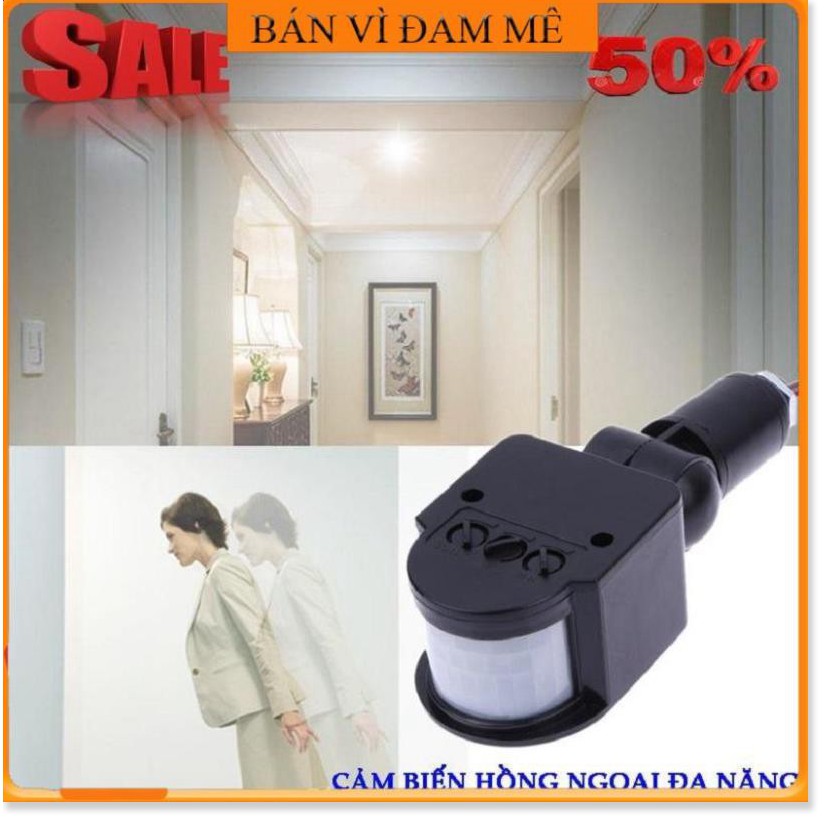 Siêu sale - Hàng Chính hãng Cảm biến hồng ngoại ngoài trời chống trộm đa năng