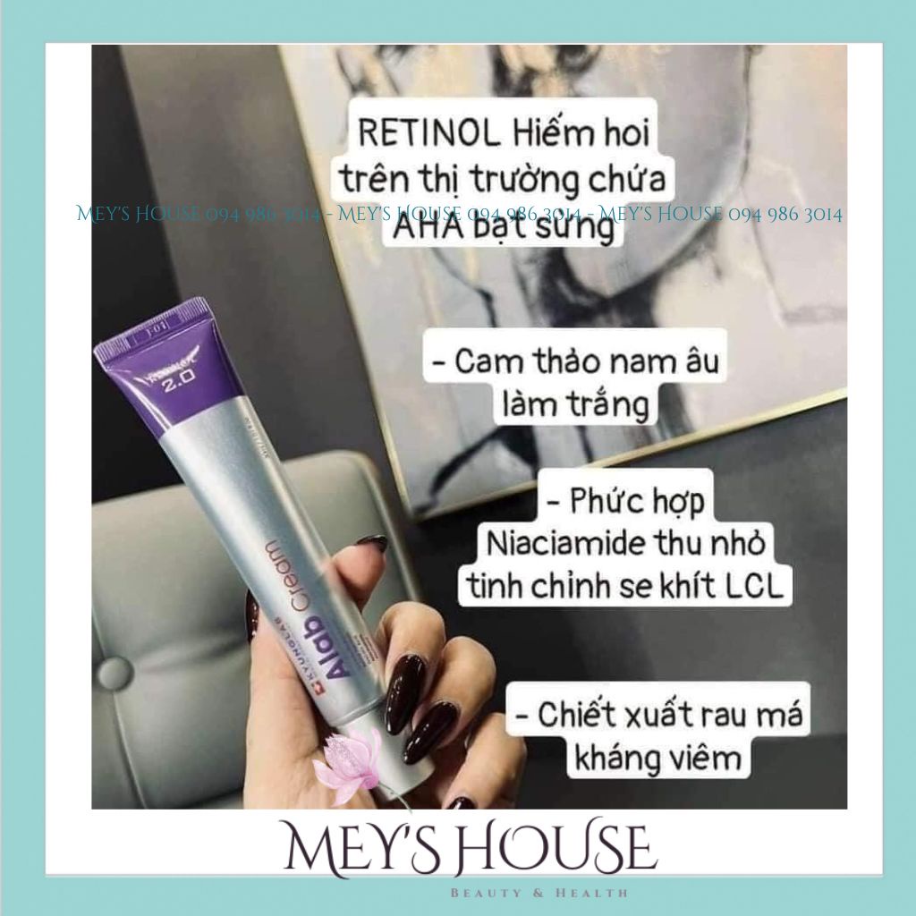 Kem chống lão hóa Retinol KyungLab Alab Cream, kem dưỡng ẩm, tái sinh da dịu nhẹ trắng da 30ml