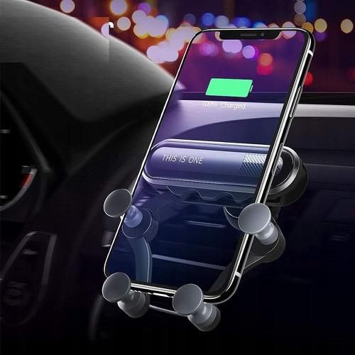 Giá đỡ kẹp điện thoại trên xe hơi 4 chấu co giãn đa năng  gán cửa thông gió xe hơi ô tô