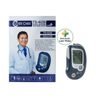 Máy đo đường huyết clever check hộp 1 cái