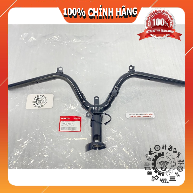 Ghi đông VARIO 125 150 tay lái CLICK đời 2018 19 20 21 23 chính hãng Honda 53100K59A70