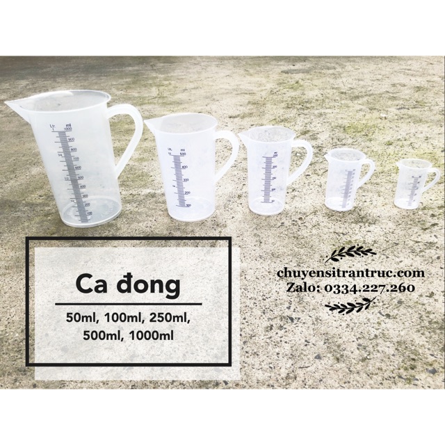 Ca đong đo lường - ca chia vạch