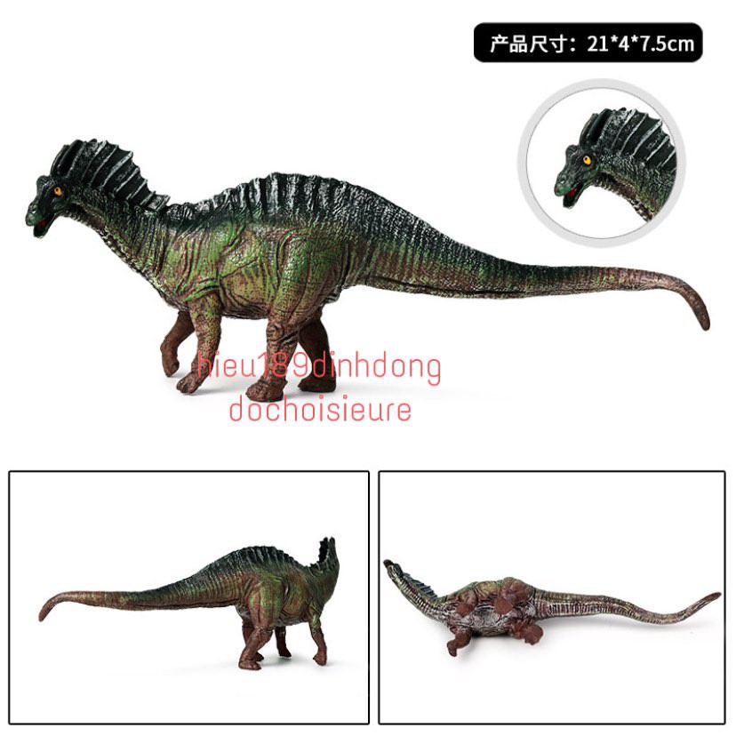 Mô hình khủng long Amargasaurus Nhựa đặc chắc tay