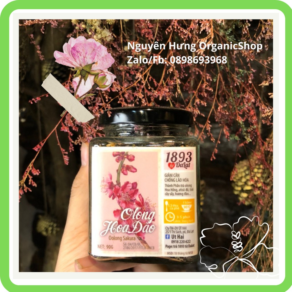 Trà Olong Hoa Đào 1893 -Tình yêu từ Đà Lạt 1893