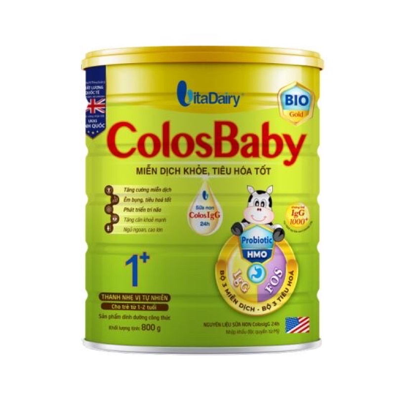 SỮA BỘT COLOSBABY BIO 1+ 800g