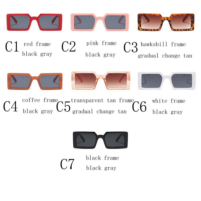 Kính Mát Vuông Chống Tia Cực Tím Thời Trang Cho Bé Trai Và Gái