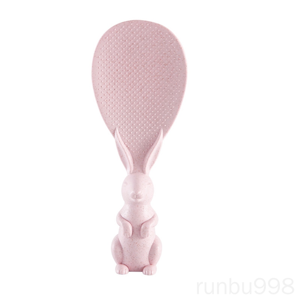 Muỗng Xới Cơm Bằng Nhựa Chống Dính Hình Động Vật Dễ Thương Chạybu998
