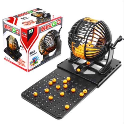 Bộ Đồ Chơi Lồng Quay Lô tô Bingo 90 số