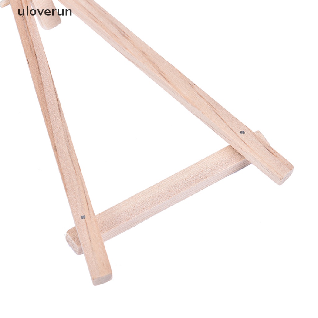Giá Đỡ Ba Chân Mini Bằng Gỗ Và Vải Bạt Dùng Trưng Bày Tranh Vẽ