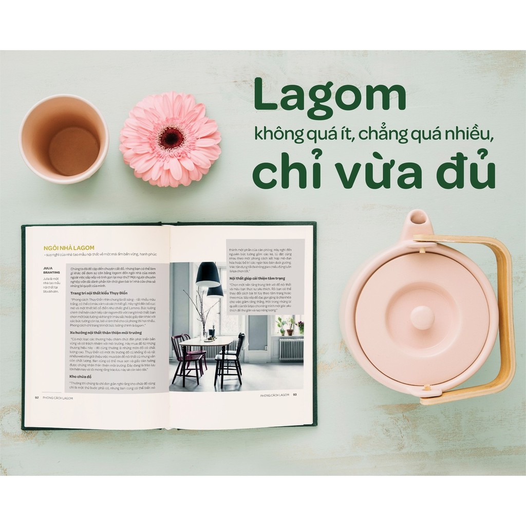 Sách - Lagom Vừa Đủ (Đẳng cấp sống của người Thụy Điển)