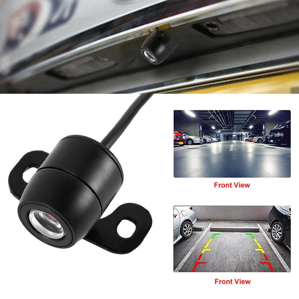 Camera Chiếu Hậu Tầm Nhìn Đêm IP68 CCD LED Xoay 170 Độ Hình Ảnh HD Chống Nước Hỗ Trợ Đỗ Xe Hơi