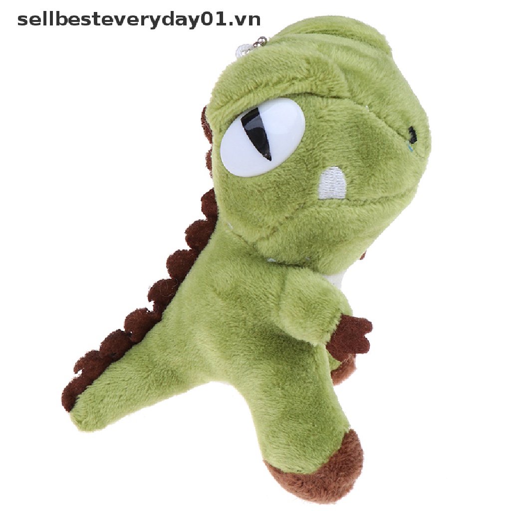 Móc khóa khủng long nhồi bông 12cm dễ thương