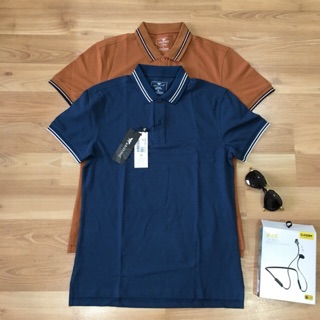 Áo Polo Nam Aristino Aps055s8 Trẻ Trung Tôn Dáng Slim còn S Nâu