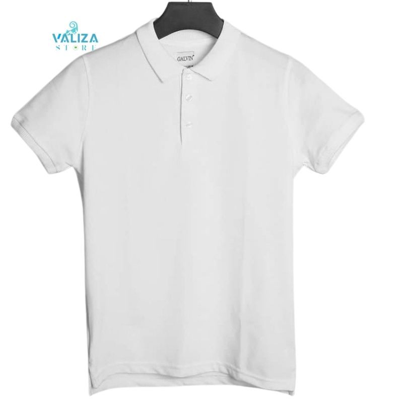 Áo Thun Phông Nam Trơn có cổ đẹp tay ngắn Áo Polo Nam cao cấp rẻ đẹp VALIZA |AT01| | BigBuy360 - bigbuy360.vn