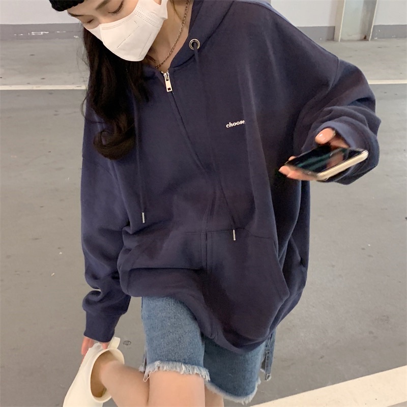 Áo Khoác Hoodie Zip Nỉ Bông CHOOSE Unisex Nam Nữ (Ảnh Thật/ Có Sẵn )