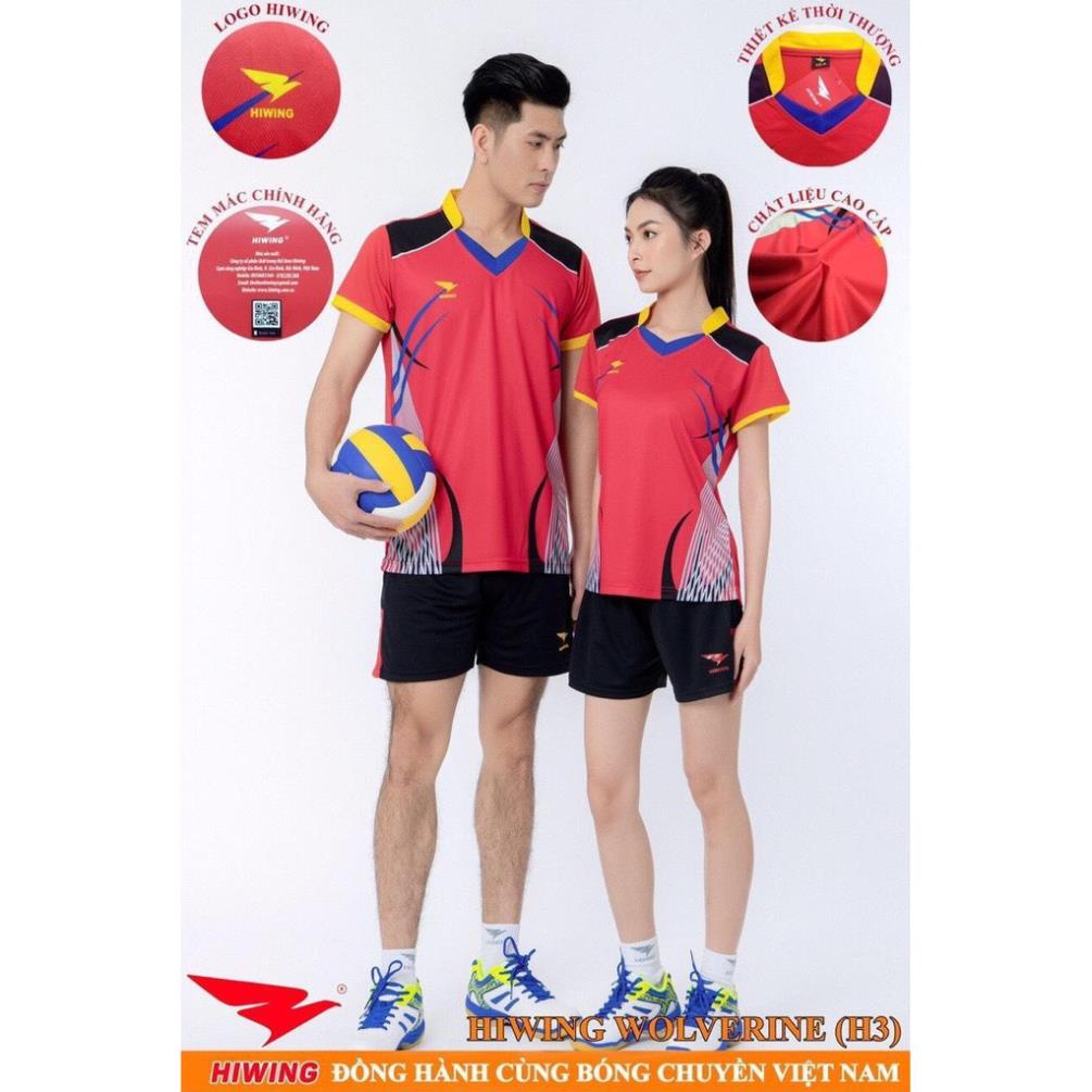 Bộ quần áo bóng chuyền Nam Nữ Hiwing 3 Mã H3 ་