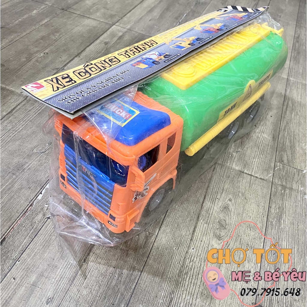 Đồ Chơi Xe Bồn Bánh Trớn Loại Lớn 40cm (HÀNG VIỆT NAM TO ĐẸP)