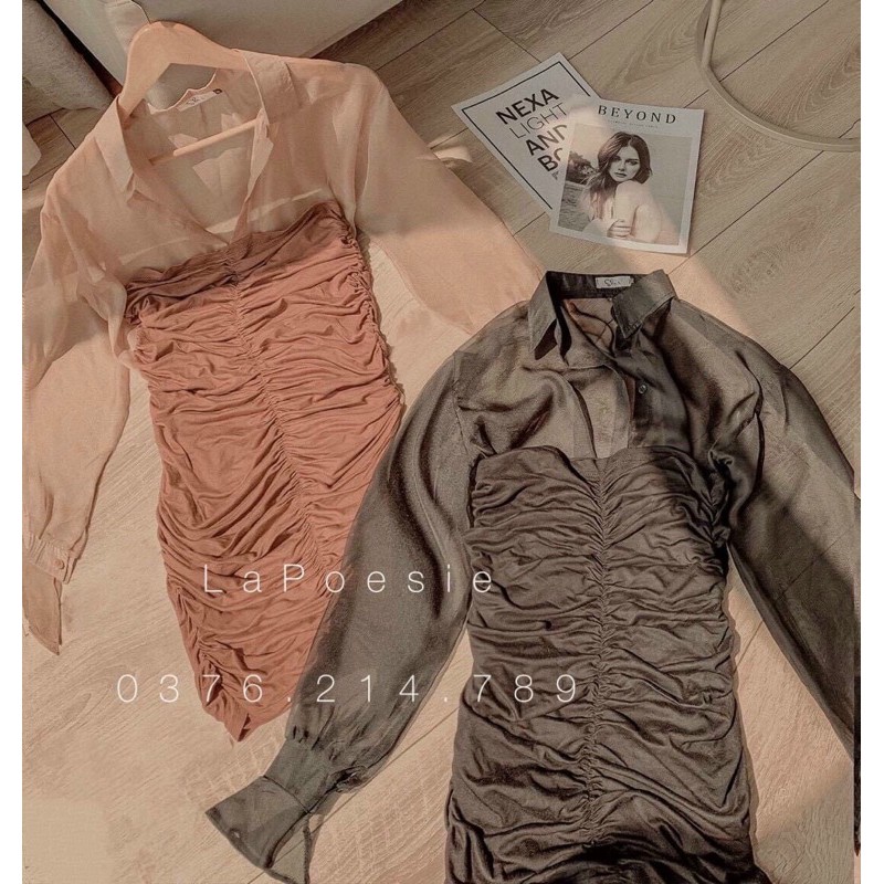 Sét đầm body (mặc được 2 kiểu)