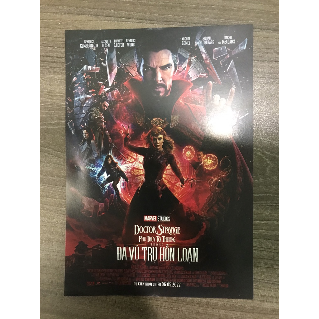 Poster Dán Tường Phim Marvel DC Doctor Strange