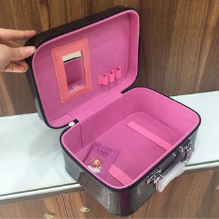 Cốp Đựng Mỹ Phẩm 3CE Số 2 Da Bóng