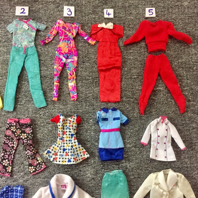 QAA4-JUM, ÁO , ĐẦM , VÁY CHO BÚP BÊ BARBIE