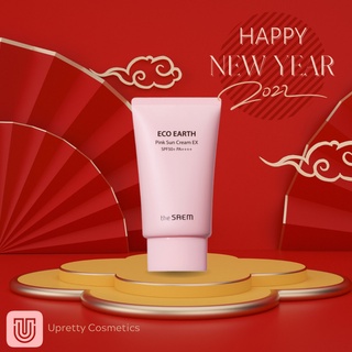 Kem chống nắng The seam Eco Earth hồng pink sun cream